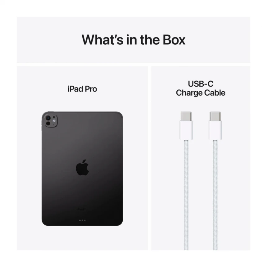 11-inčni iPad Pro Wi-Fi 2TB sa standardnim staklom - Space Black (M4)