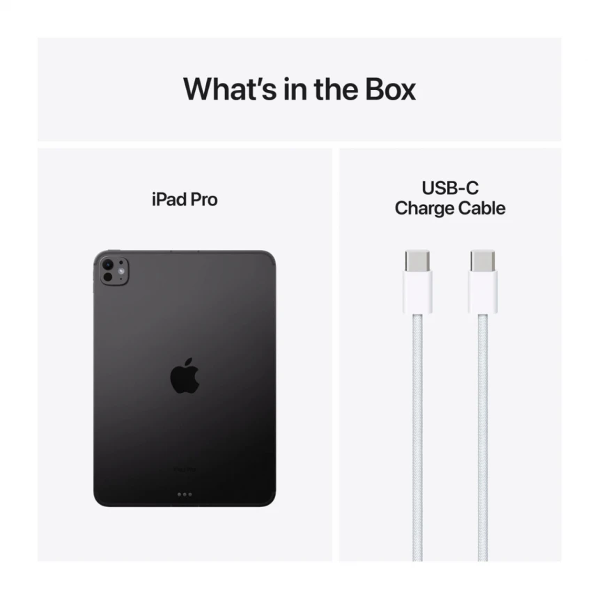 11-inčni iPad Pro Wi-Fi + Cellular 256GB sa standardnim staklom - Space Black (M4)