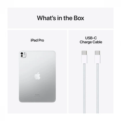 11-inčni iPad Pro Wi-Fi + Cellular 512GB sa standardnim staklom - Silver (M4)