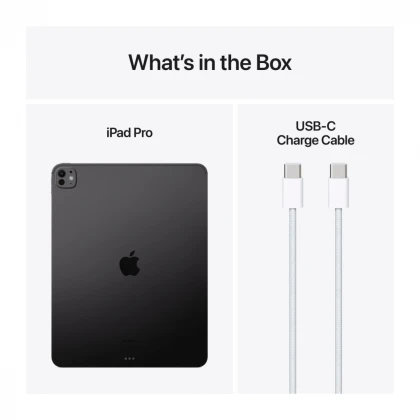 13-inčni iPad Pro Wi-Fi 256GB sa standardnim staklom - Space Black (M4)