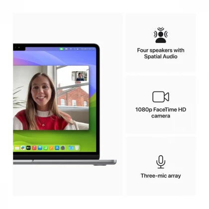 13-inčni MacBook Air M3 sa 8-jezgarnim CPU-om, 8-jezgarnim GPU-om, 8GB objedinjene memorije i 512 SSD-om - Space Gray