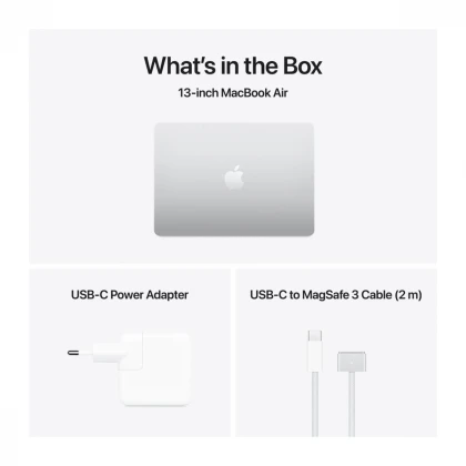 13-inčni MacBook Air M4 sa 10-jezgarnim CPU-om, 10-jezgarnim GPU-om, 24GB objedinjene memorije i 512GB SSD - Silver
