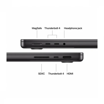 14-inčni MacBook Pro: Apple M5 čip sa 10-jezgarnim CPU-om i 10-jezgarnim GPU-om, 512GB SSD - Space Black USKB
