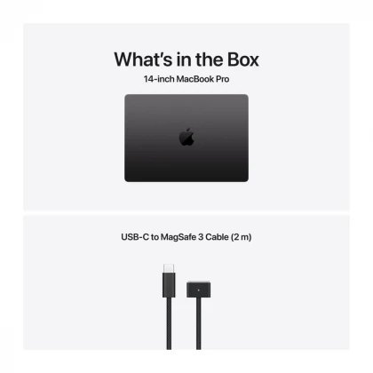 14-inčni MacBook Pro: Apple M5 čip sa 10-jezgarnim CPU-om i 10-jezgarnim GPU-om, 512GB SSD - Space Black USKB