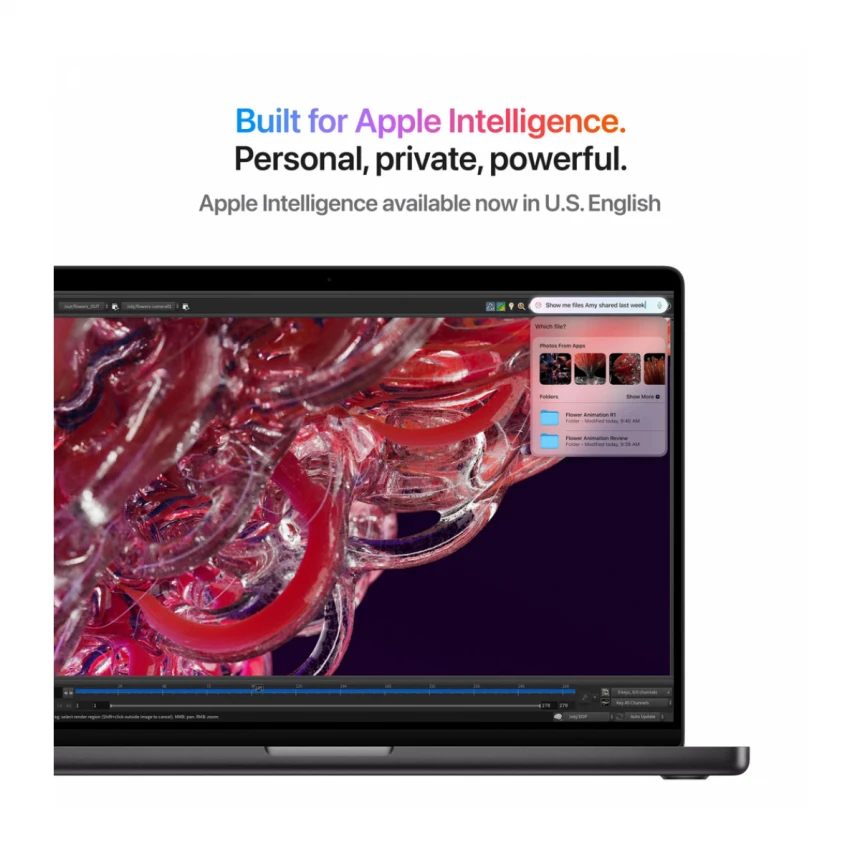 14-inčni MacBook Pro M4 Pro sa 14-jezgarnim CPU-om i 20-jezgarnim GPU-om, 24GB objedinjene memorije i 1TB SSD-om - Space Black
