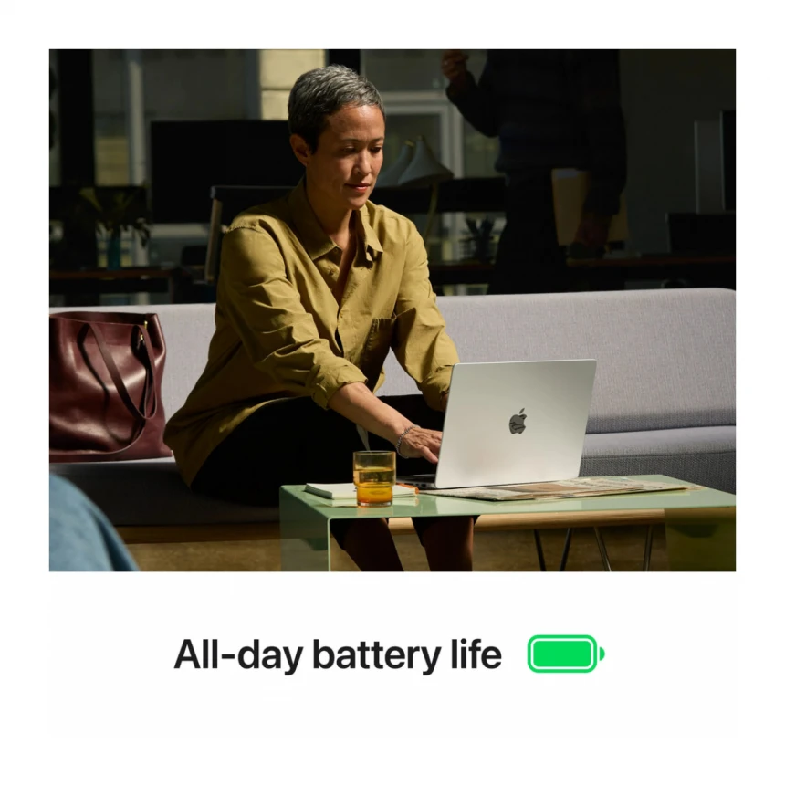 14-inčni MacBook Pro M4 Pro sa 14-jezgarnim CPU-om i 20-jezgarnim GPU-om, 24GB objedinjene memorije i 1TB SSD-om - Silver