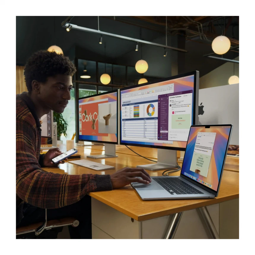 15-inčni MacBook Air M4 sa 10-jezgarnim CPU-om, 10-jezgarnim GPU-om, 16GB objedinjene memorije i 512GB SSD - Midnight