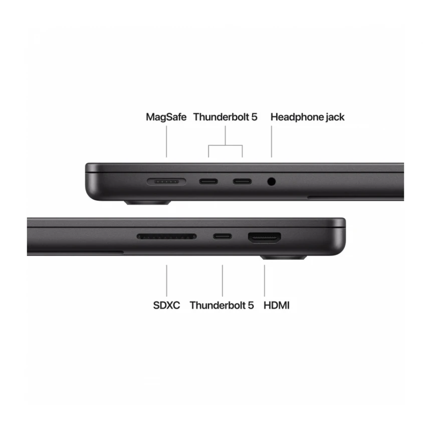 16-inčni MacBook Pro M4 Pro sa 14-jezgarnim CPU-om i 20-jezgarnim GPU-om, 24GB objedinjene memorije i 512GB SSD-om - Space Black