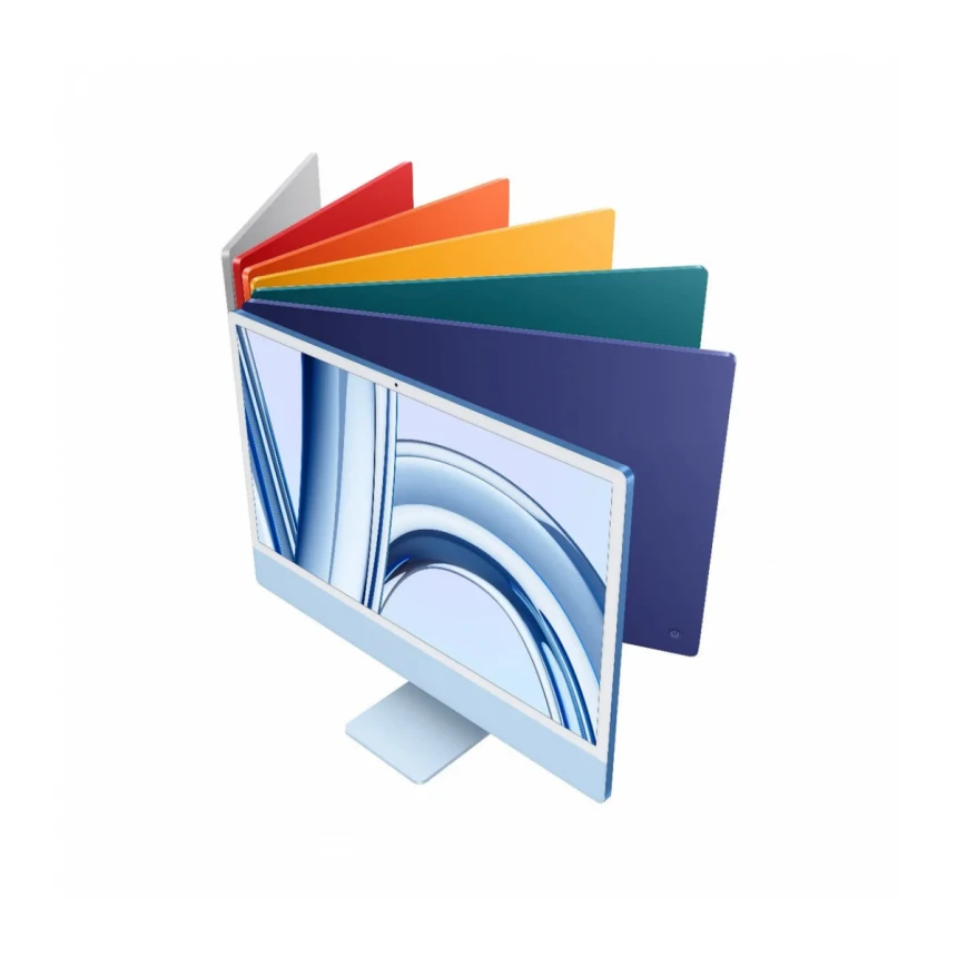 24-inčni iMac M3 sa 4,5K Retina displejom, 8-jezgarnim CPU-om, 10-jezgarnim GPU-om, 8GB objedinjene memorije i 256GB SSD-om - Blue