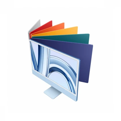 24-inčni iMac M3 sa 4,5K Retina displejom, 8-jezgarnim CPU-om, 10-jezgarnim GPU-om, 8GB objedinjene memorije i 256GB SSD-om - Blue