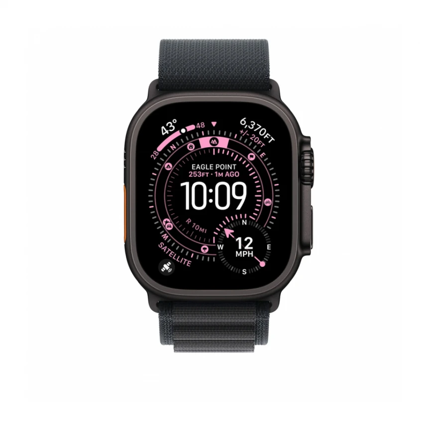 49mm Black Alpine Loop - Medium - Black Titanium Finish