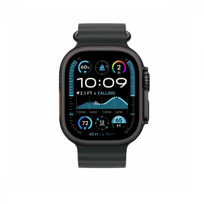 49mm Black Ocean Band - Black Titanium Finish