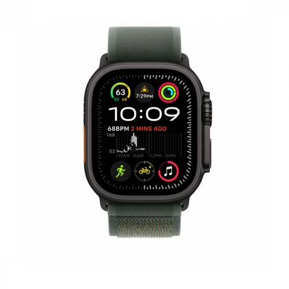 49mm Green Trail Loop - M/L - Black Titanium Finish