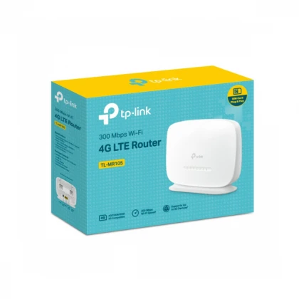 4G Router TP-LINK TL-MR105 N300/2LAN/SIM slot