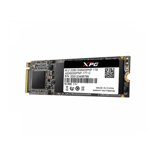 A-DATA 1TB M.2 PCIe Gen 3 x4 NVMe ASX6000PNP-1TT-C SSD 