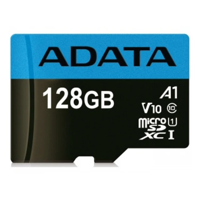 A-DATA Memorijska kartica UHS-I MicroSDXC 128GB class 10 + adapter AUSDX128GUICL10A1-RA1 
