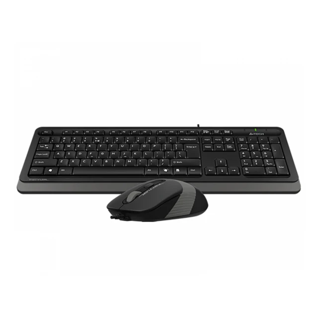 A4 TECH F1010 FSTYLER USB YU siva tastatura + USB sivi miš 