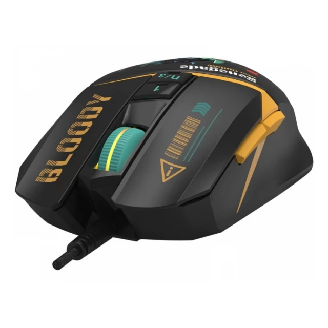 A4 TECH W63 Max Bloody RGB Gaming Renegade Midnight miš 