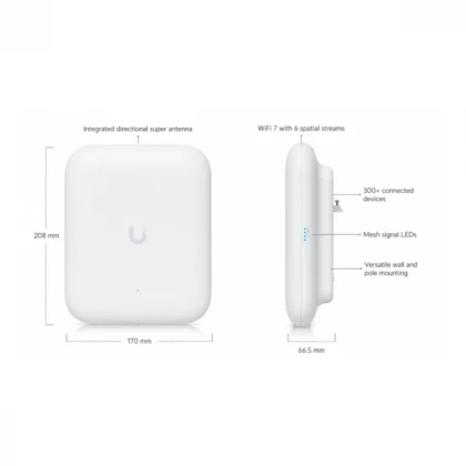 Access Point Ubiquiti U7-PRO-OUTDOOR WiFi7 Outdoor/2.5G/PoE+