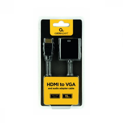 Adapter Cablexpert A-HDMI-VGA-03 HDMI - VGA audio