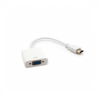 Adapter JWD HDMI-VGA M/F White