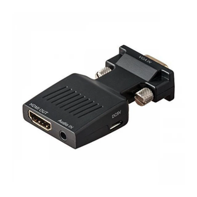 Adapter-konverter FastAsia VGA/M - HDMI/F PLUG IN