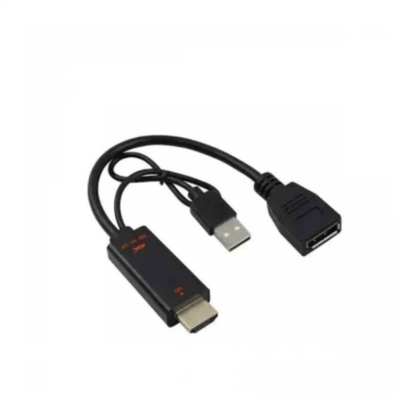 Adapter konverter HDMI M. na Displayport M.F. Kettz H2DP-023 0.23CM 4K60Hz