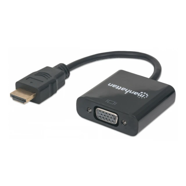 Adapter Manhattan 151467 HDMI/M - VGA/F