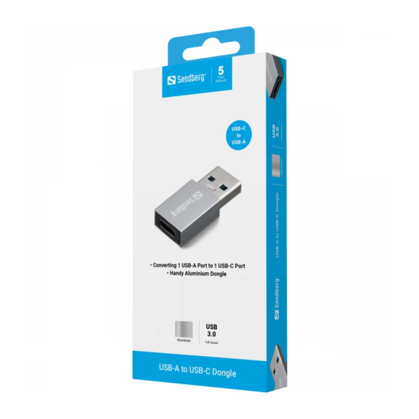 Adapter Sandberg 136-46 USB-A na USB-C