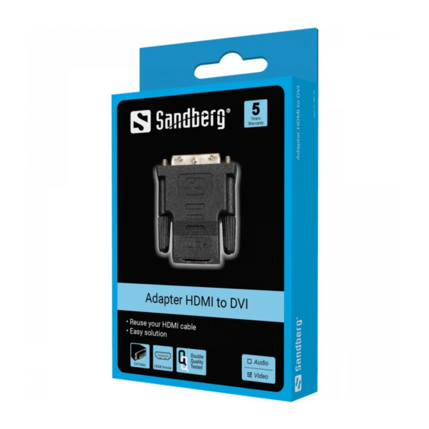 Adapter Sandberg 507-39 DVI-M - HDMI-F