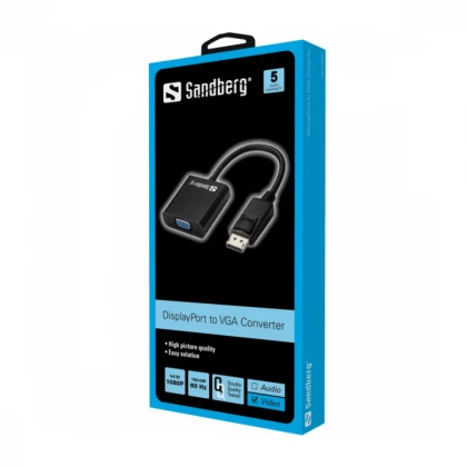 Adapter Sandberg DisplayPort - VGA 508-43