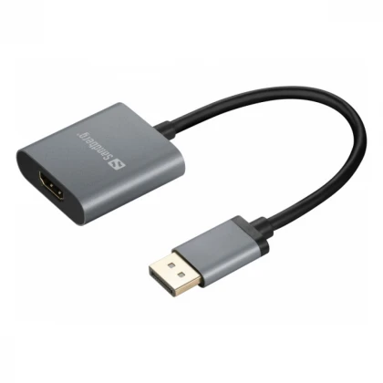 Adapter Sandberg DisplayProt 1.4- HDMI M/F 2.0 4K 509-19