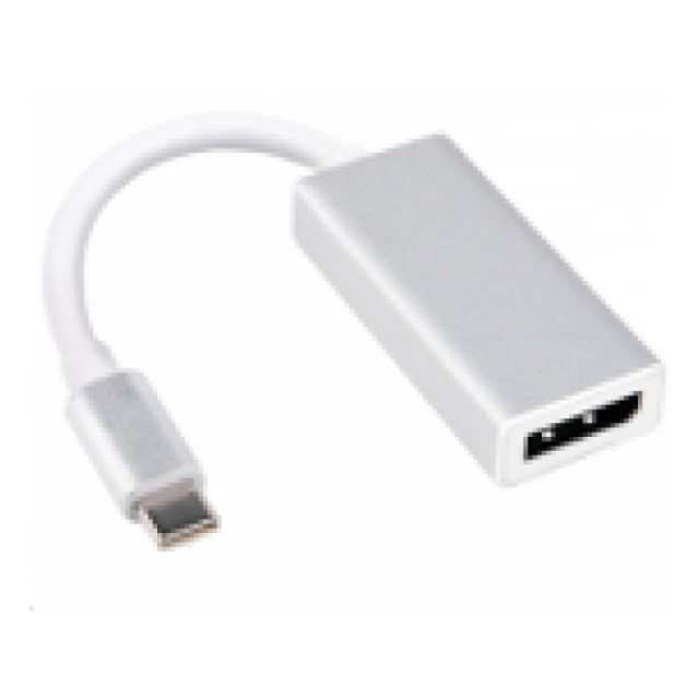 Adapter Stars Solutions USB-C na DP beli