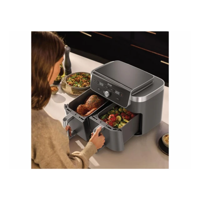 Air Fryer Ninja DZ01EU DualZone XL/9,5L/2470W/crna