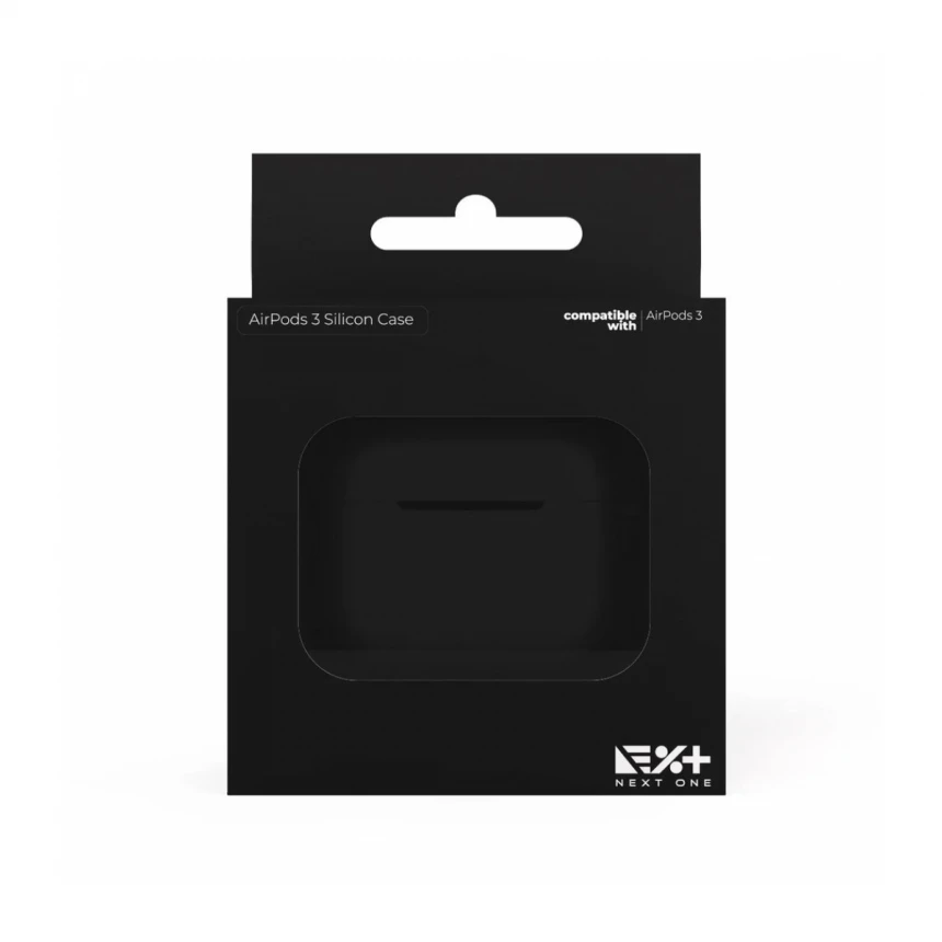 AIRPODS 3 SILICONE CASE | BLACK
