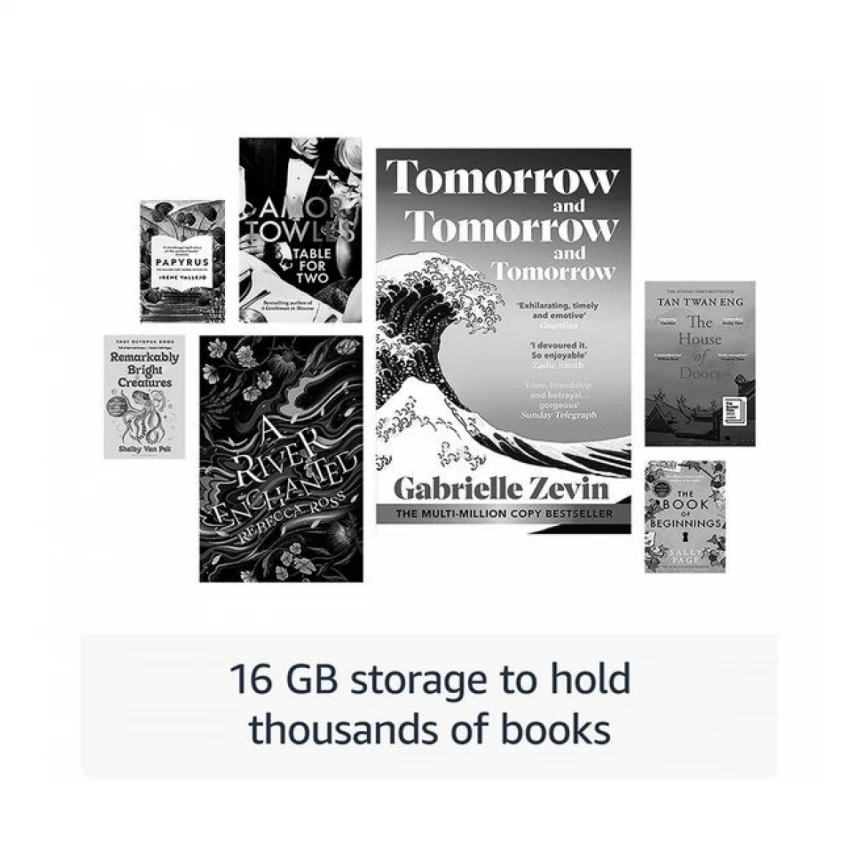 Amazon Kindle e-book reader 6" 300ppi/16GB/USB-C/Wi-Fi/BT/Black/2024/B0CP31T5M6