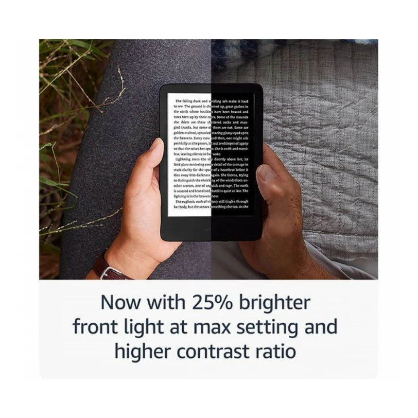Amazon Kindle e-book reader 6" 300ppi/16GB/USB-C/Wi-Fi/BT/Black/2024/B0CP31T5M6