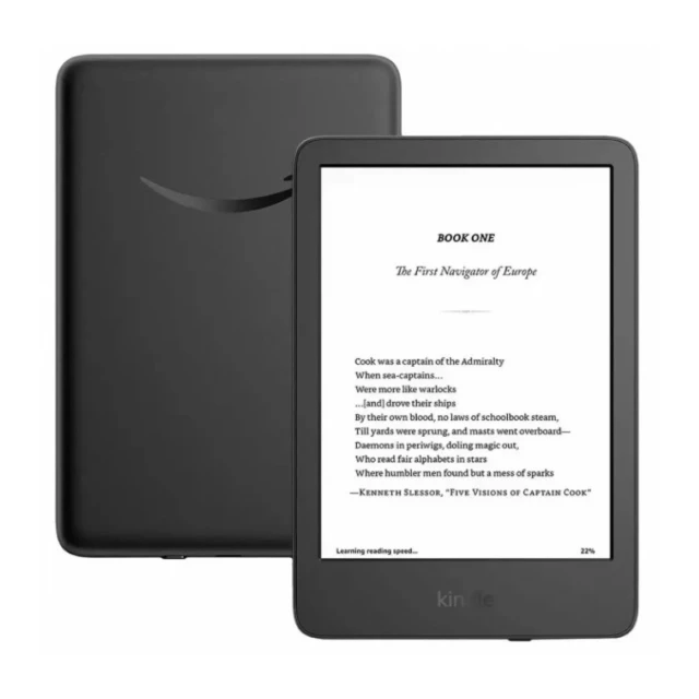 Amazon Kindle e-book reader 6 300ppi/16GB/USB-C/Wi-Fi/BT/Black/2024/B0CNV9F72