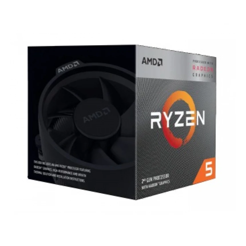 AMD Ryzen 5 3400G 4 cores 3.7GHz (4.2GHz) Box procesor