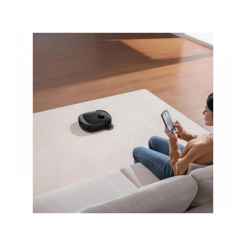 ANKER Eufy Omni E28 Robot Usisivač sa Prenosnim Dubinskim Čistačem crni