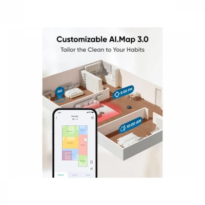 ANKER Eufy Omni X10 Pro MopMaster Robot Usisivač sa bazom beli 