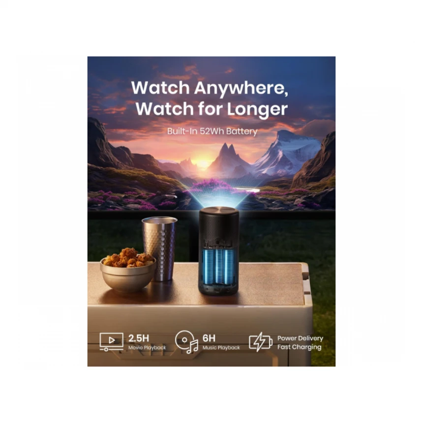 ANKER Nebula Capsule 3 Full HD Android TV projektor 