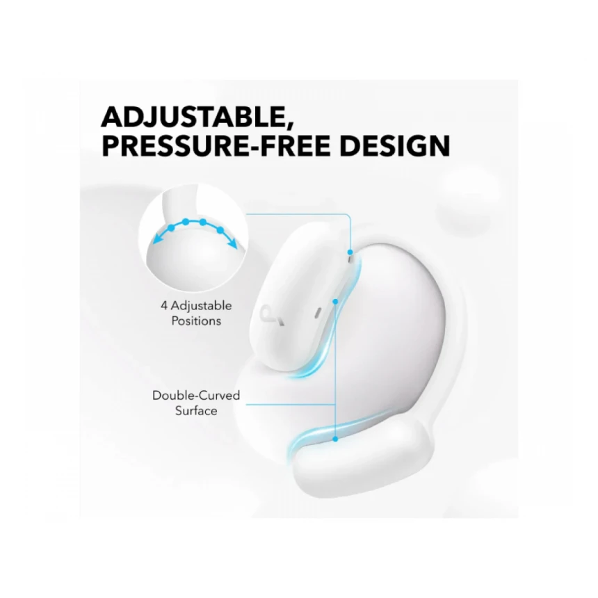 ANKER Soundcore AeroFit 2 BT bubice sa mikrofonom bele 