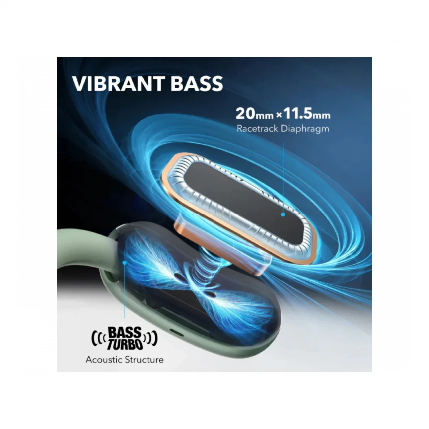 ANKER Soundcore AeroFit 2 BT bubice sa mikrofonom plave