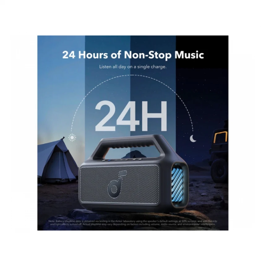 ANKER Soundcore Boom 2 80W 2.1 prenosivi bluetooth IPX7 zvučnik crni 