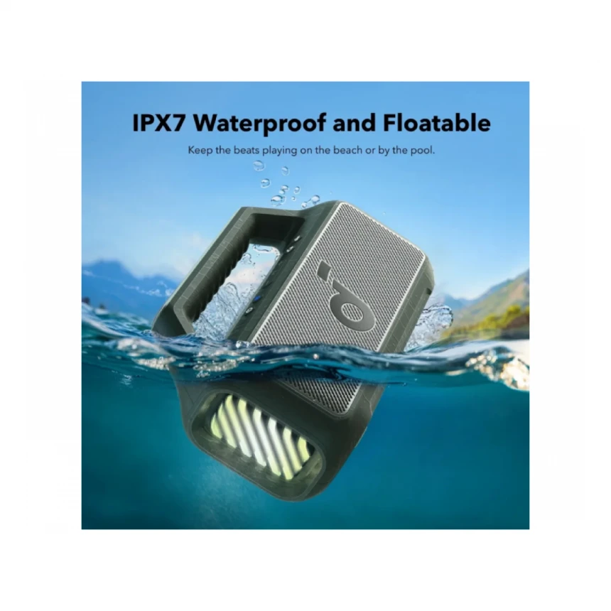 ANKER Soundcore Boom 2 80W 2.1 prenosivi bluetooth IPX7 zvučnik zeleni