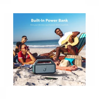 ANKER Soundcore Boom 2 80W 2.1 prenosivi bluetooth IPX7 zvučnik plavi 