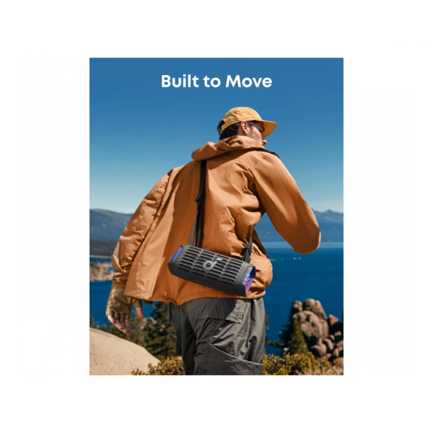 ANKER Soundcore Boom 3i 50W prenosni bluetooth IP68 zvučnik crni