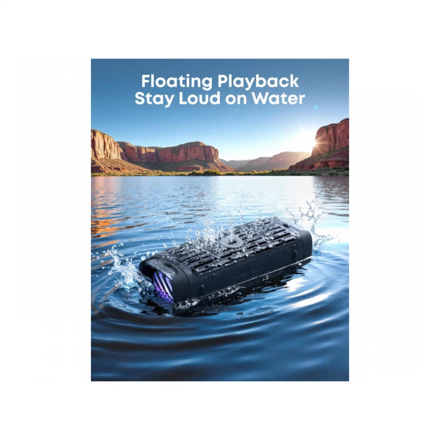 ANKER Soundcore Boom 3i 50W prenosni bluetooth IP68 zvučnik crni