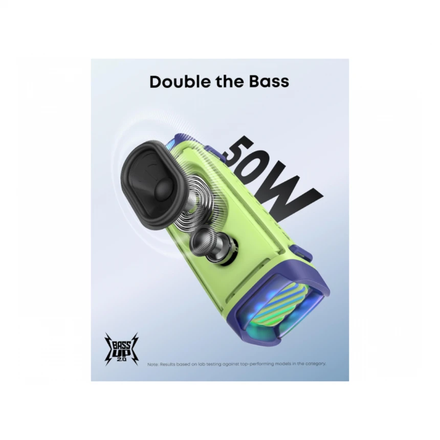 ANKER Soundcore Boom 3i 50W prenosni bluetooth IP68 zvučnik zeleni 